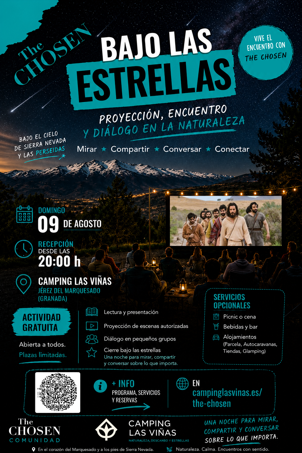 ENCUENTRO "THE CHOSEN" BAJO LAS ESTRELLAS